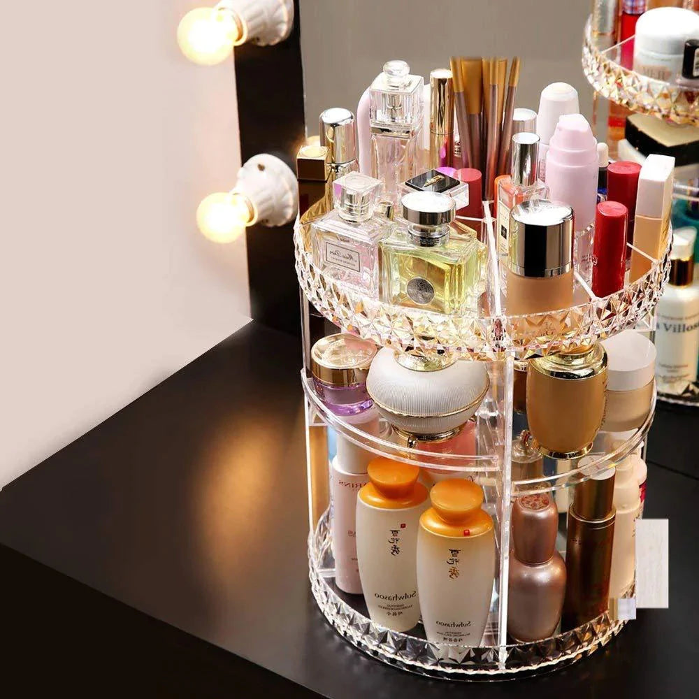 360-Makeup Storage Organizer – Allurey